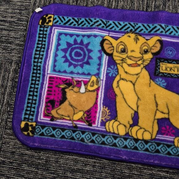 Vintage Disney The Lion King Scatter Rug Couristan 17”x29” Skid Resistant - Picture 4 of 5